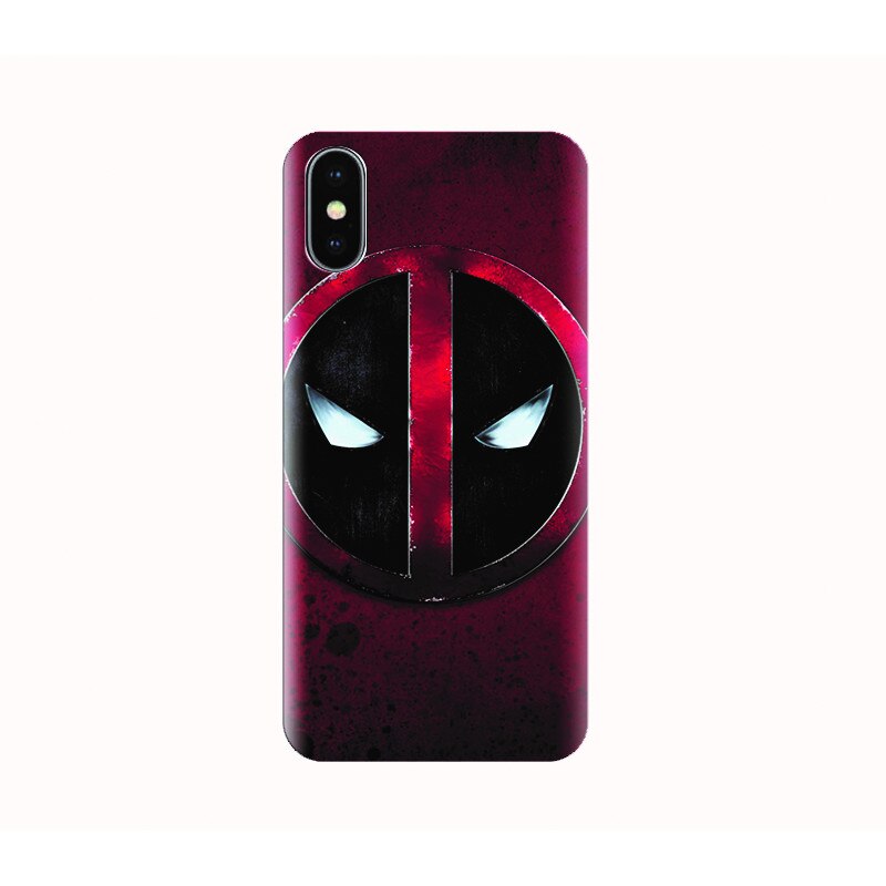 Husa silicon IPHONE X - darth vader smoking