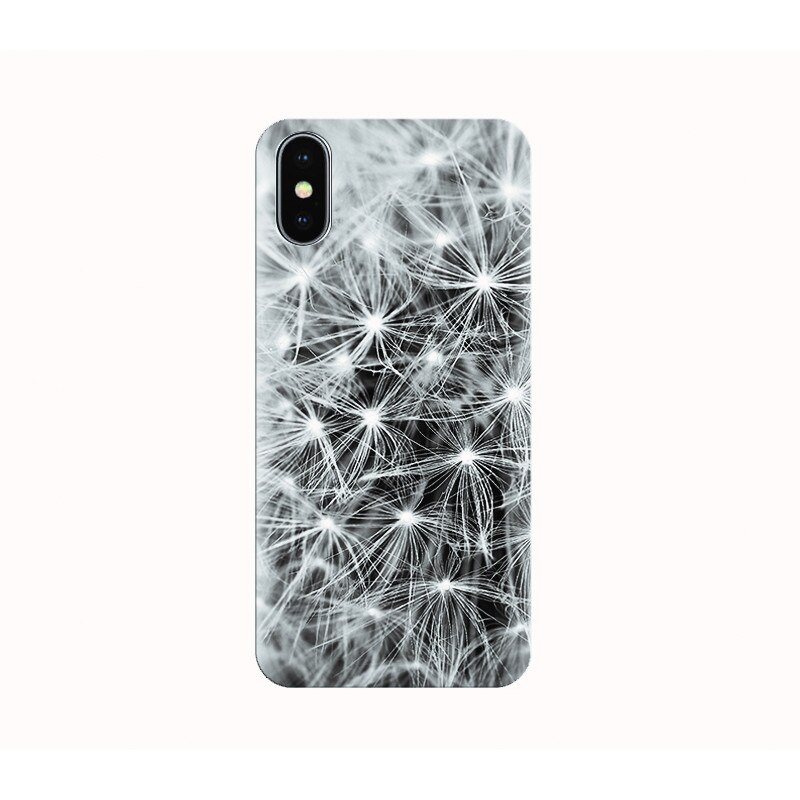 Husa silicon IPHONE X - daisy flowers