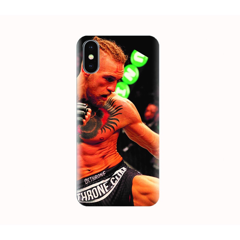 Husa silicon IPHONE X - conor mcgregor ufc