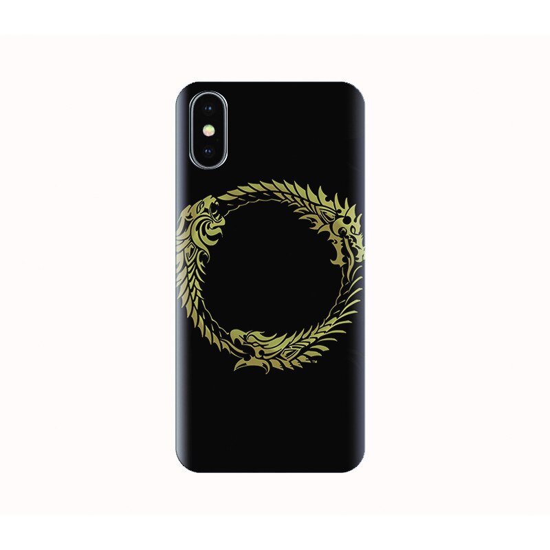 Husa silicon IPHONE X - elder scrolls