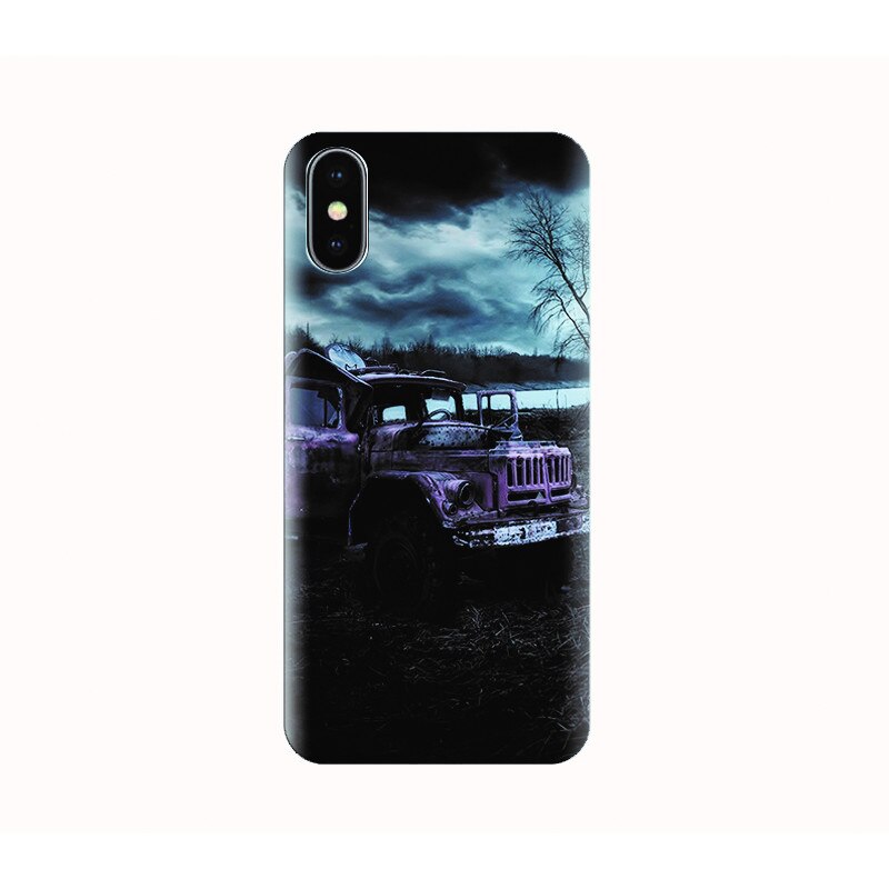 Husa silicon IPHONE X - deep space nebula