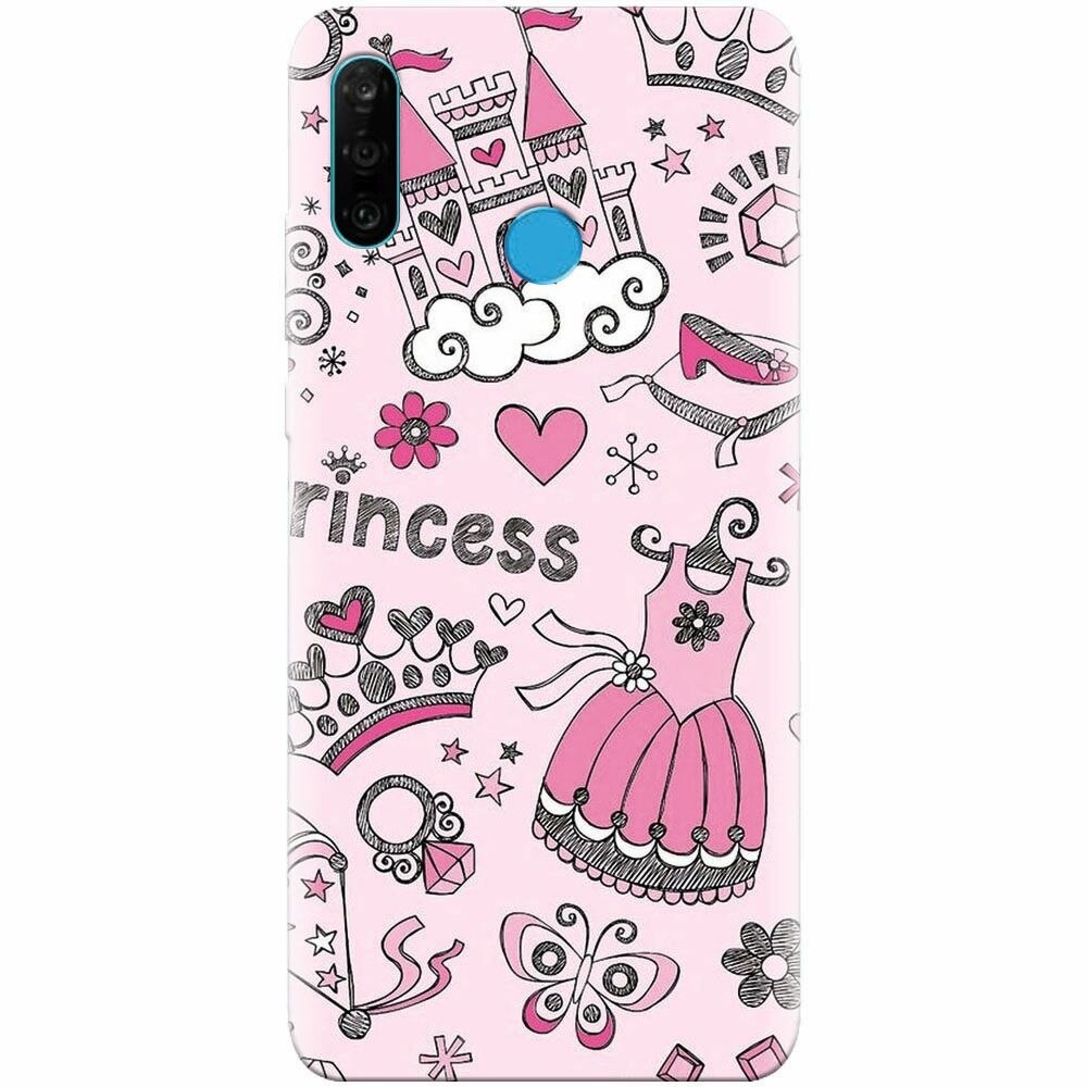 Husa silicon pentru Huawei P30 Lite, Princess