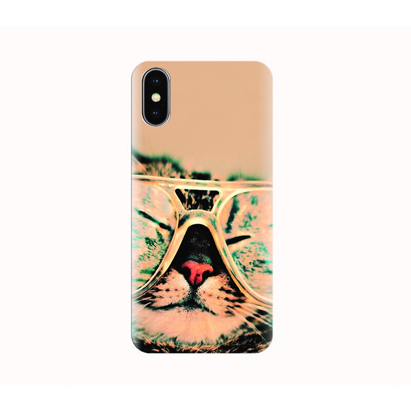 Husa silicon IPHONE X - cool kitty