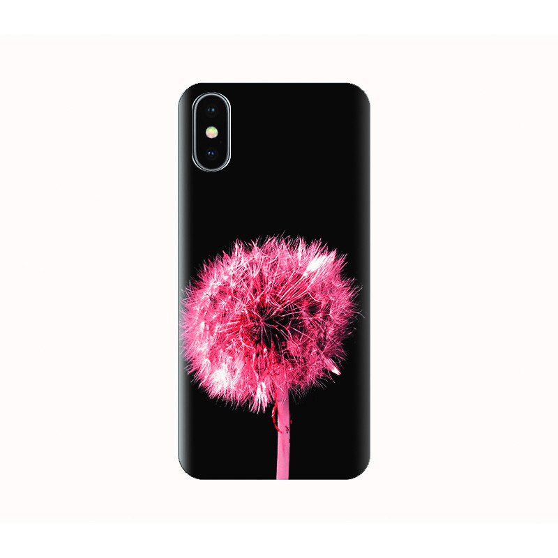 Husa silicon IPHONE X - dandelion