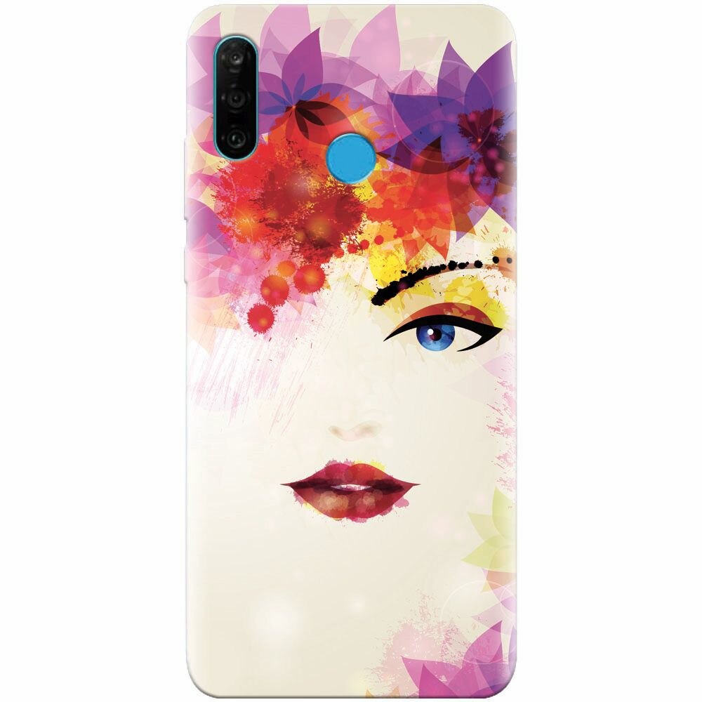 Husa silicon pentru Huawei P30 Lite, Pretty Face