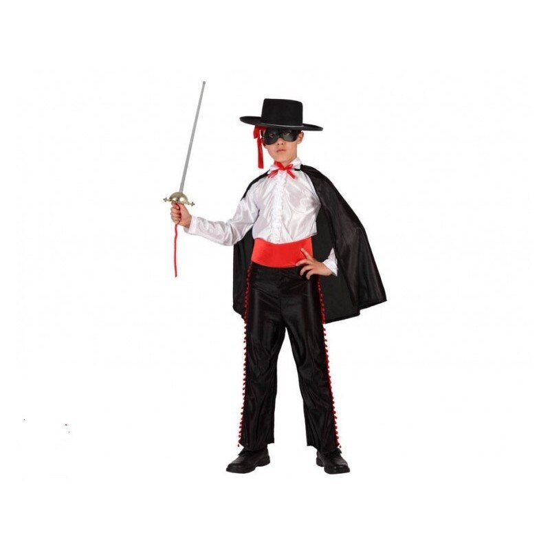 Costum carnaval baieti Zorro,7-9ani, Funny Party Shop