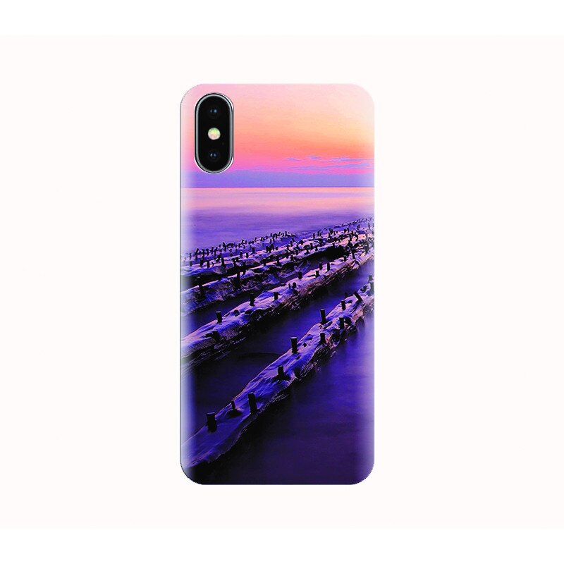 Husa silicon IPHONE X - dusky horizon