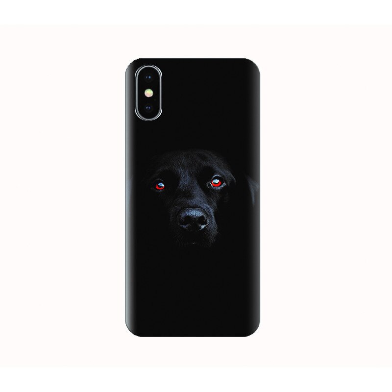 Husa silicon IPHONE X - dark circuit