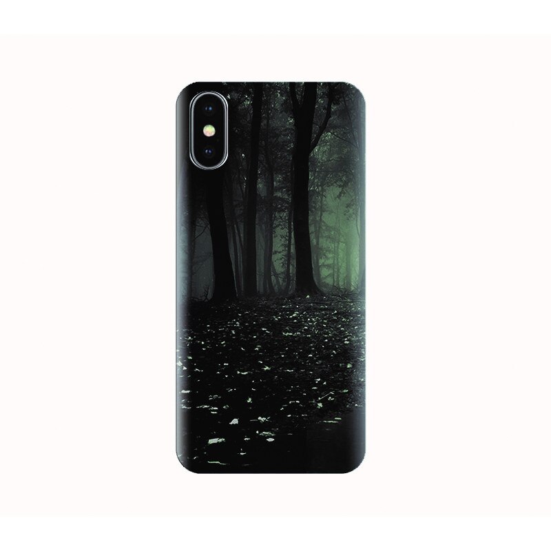 Husa silicon IPHONE X - dark dog