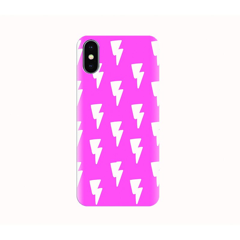 Husa silicon IPHONE X - electric pink