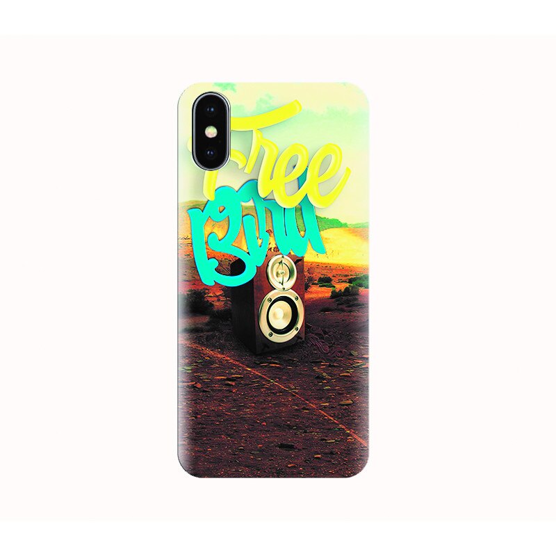Husa silicon IPHONE X - free bird one