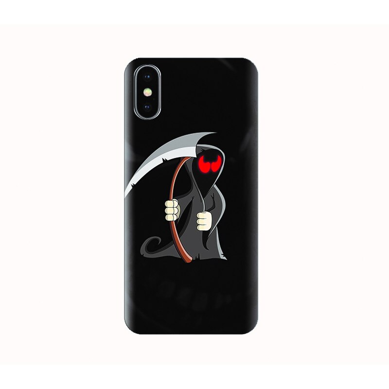 Husa silicon IPHONE X - grim reaper one