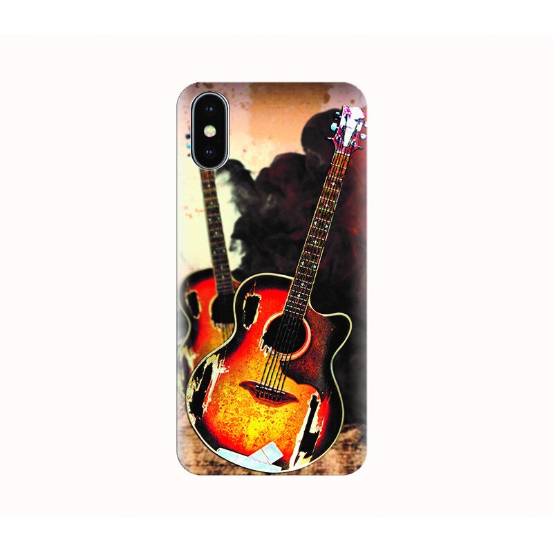 Husa silicon IPHONE X - hard wood