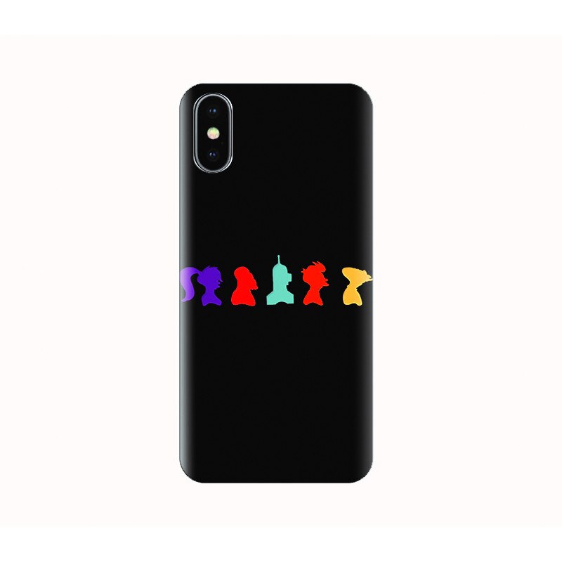 Husa silicon IPHONE X - futurama