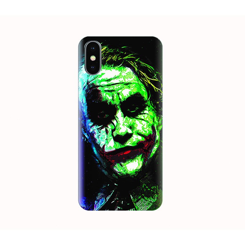 Husa silicon IPHONE X - joker art