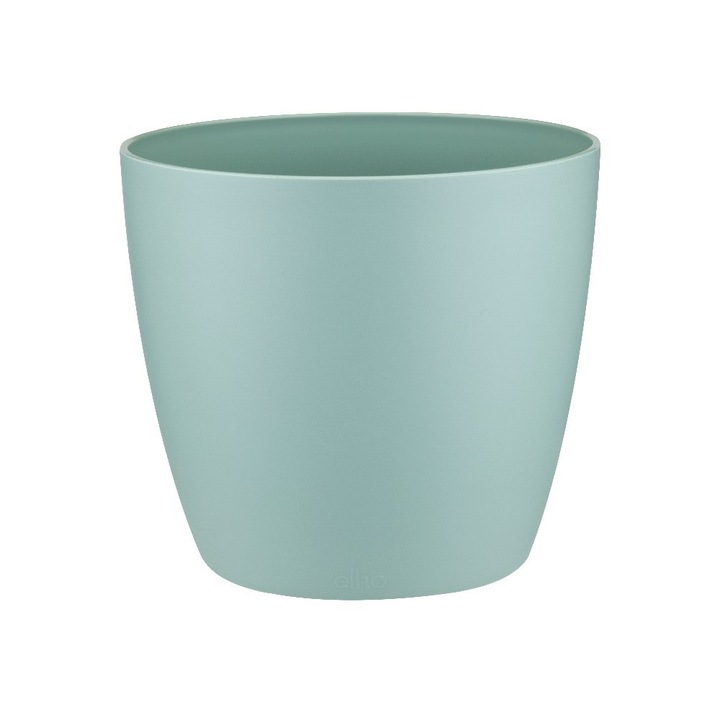 Masca de ghiveci Brussels Round pentru plante de interior cu diametrul de 14 cm verde menta