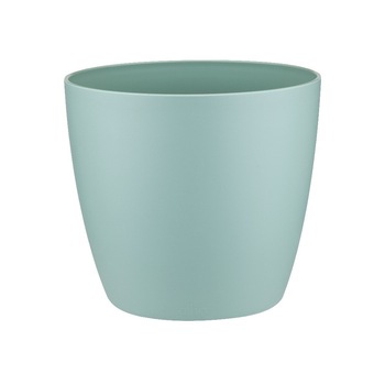 Masca de ghiveci Brussels Round pentru plante de interior cu diametrul de 16 cm verde menta Masca de ghiveci Brussels Round pentru plante de interior cu diametrul de 16 cm verde menta