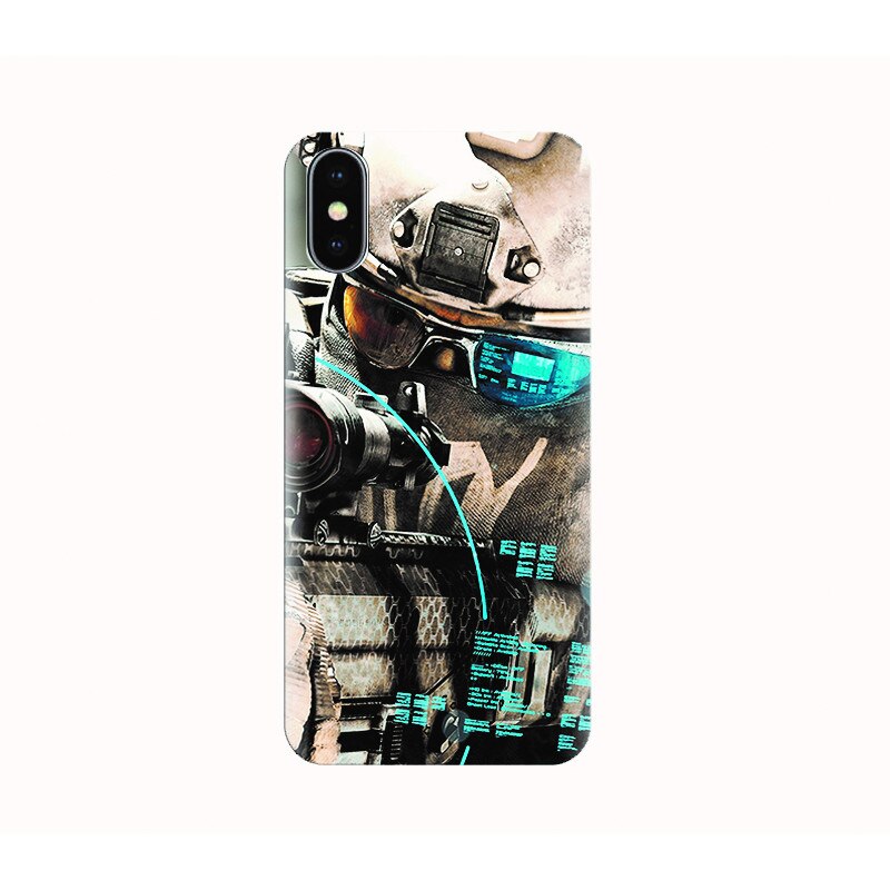 Husa silicon IPHONE X - ghost rider
