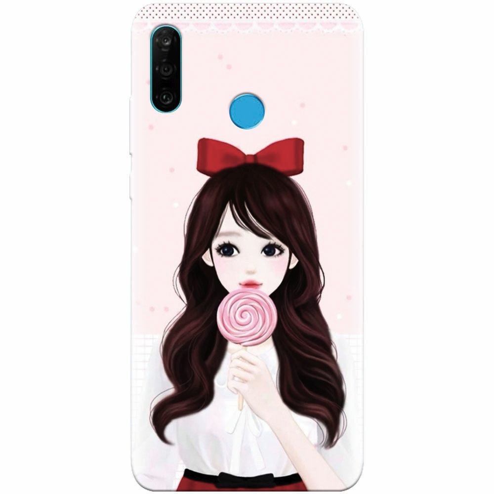 Husa silicon pentru Huawei P30 Lite, Girly 001