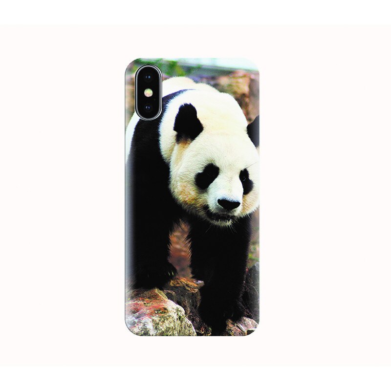 Husa silicon IPHONE X - panda