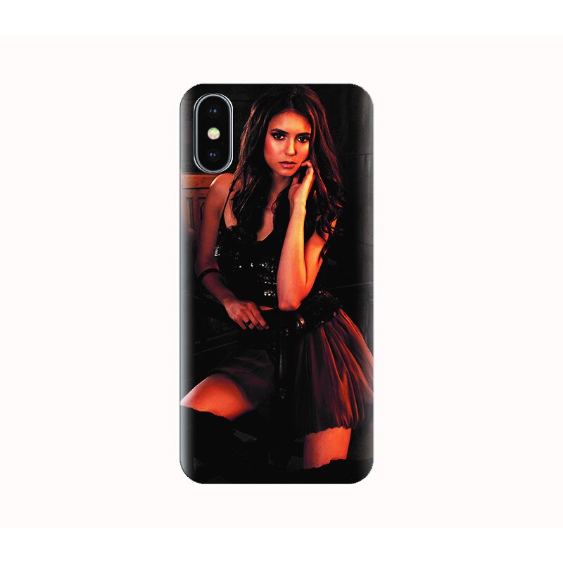 Husa silicon IPHONE X - nina dobrev