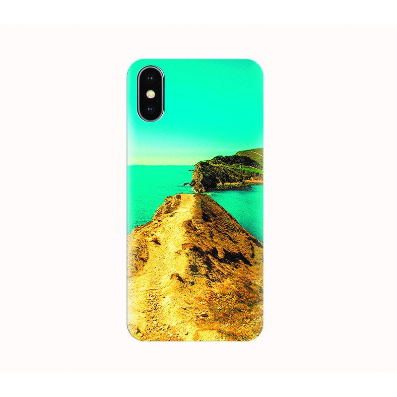 Husa silicon IPHONE X - lulworth cove