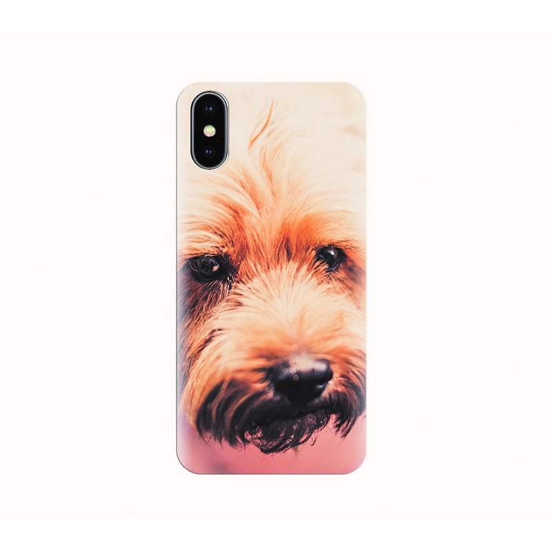 Husa silicon IPHONE X - love pup
