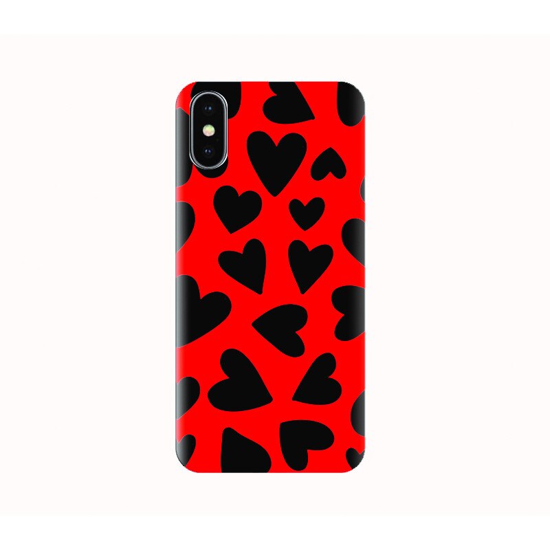 Husa silicon IPHONE X - love leopard