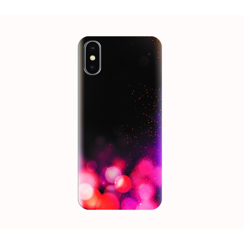 Husa silicon IPHONE X - lights