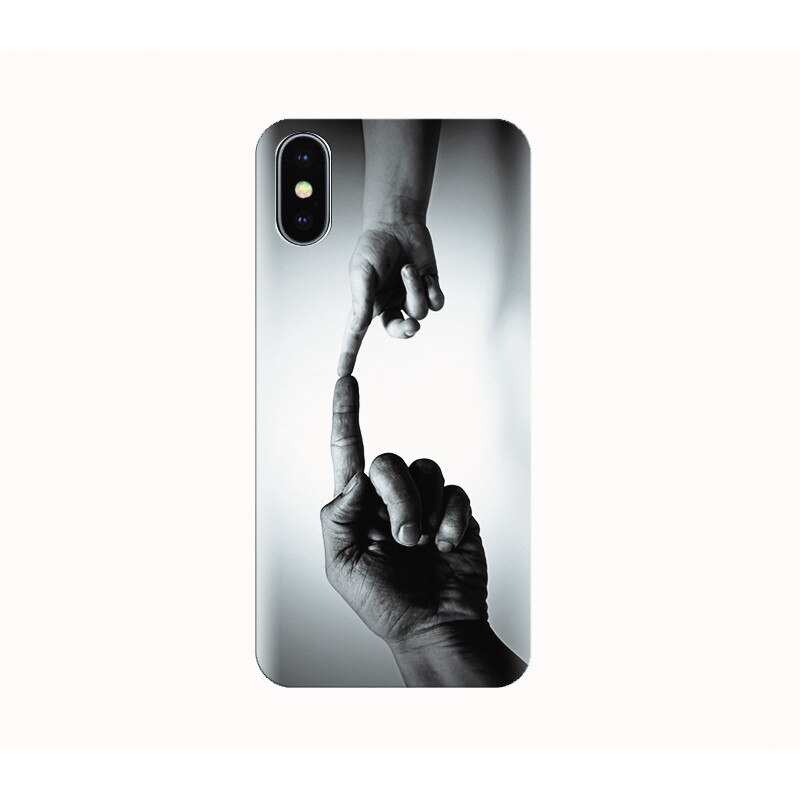 Husa silicon IPHONE X - michelangelo