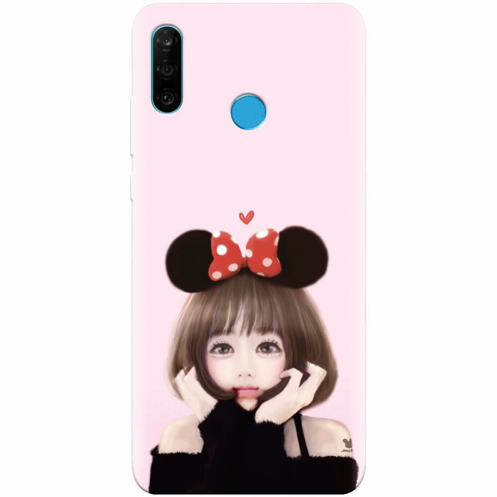 Husa silicon pentru Huawei P30 Lite, Girly 002