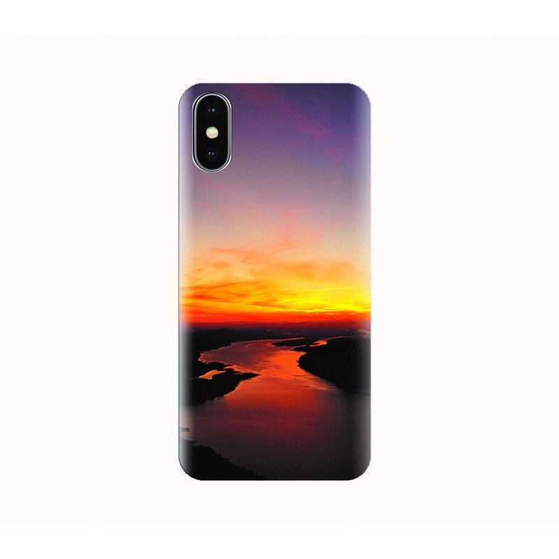 Husa silicon IPHONE X - late sunset
