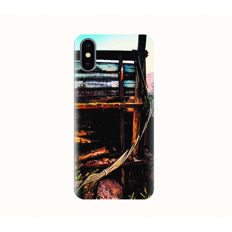 Husa silicon IPHONE X - lumber shack