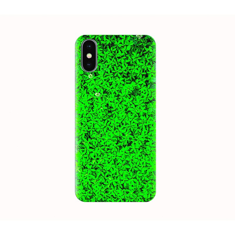 Husa silicon IPHONE X - leaf wall