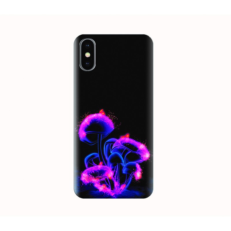 Husa silicon IPHONE X - magic mushrooms