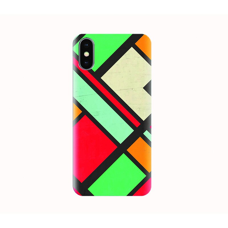 Husa silicon IPHONE X - retro grunge