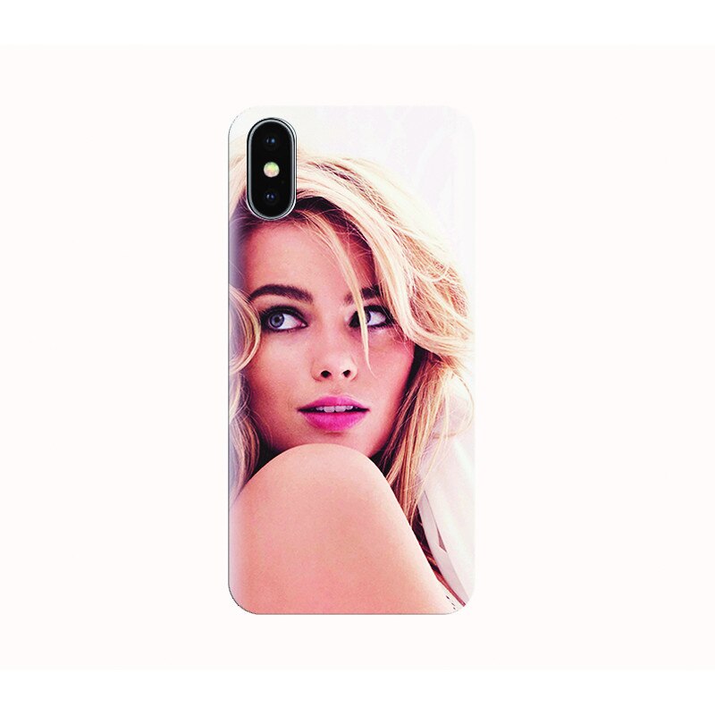 Husa silicon IPHONE X - margot robbie