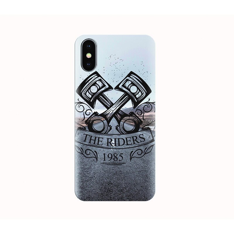 Husa silicon IPHONE X - riders