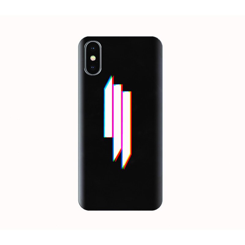 Husa silicon IPHONE X - skrillex fan