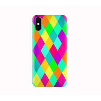 Husa silicon IPHONE X - rhombus carnival Husa silicon IPHONE X - rhombus carnival