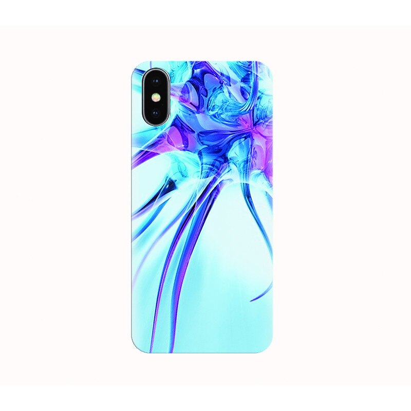 Husa silicon IPHONE X - purple node