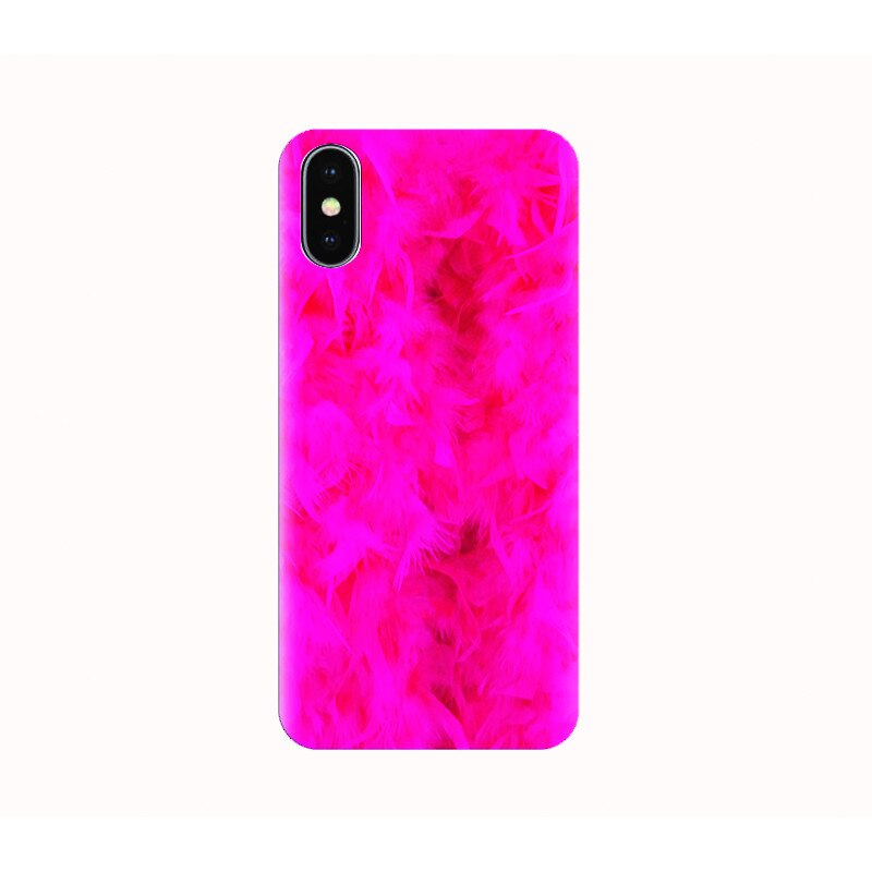 Husa silicon IPHONE X - pink dunes
