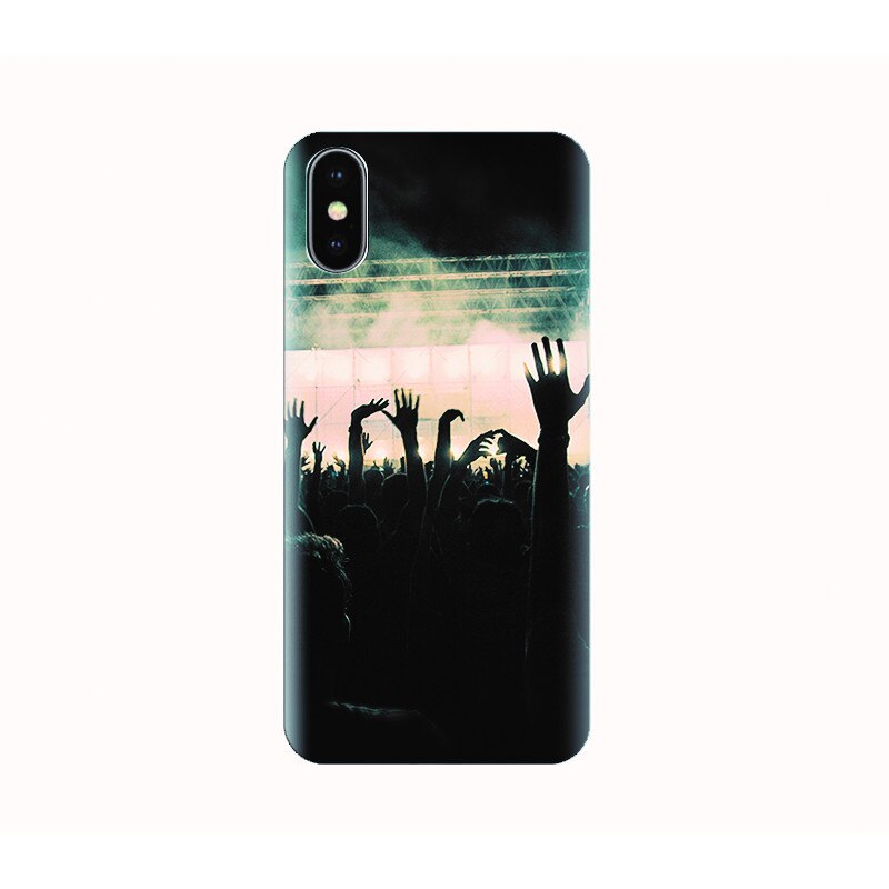 Husa silicon IPHONE X - rocket ship