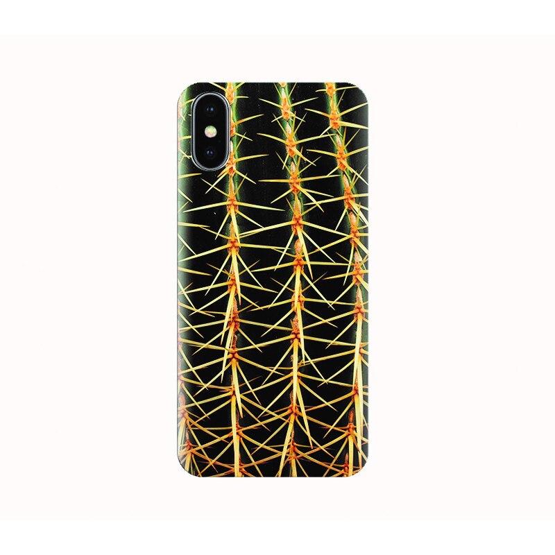 Husa silicon IPHONE X - prickly cactus