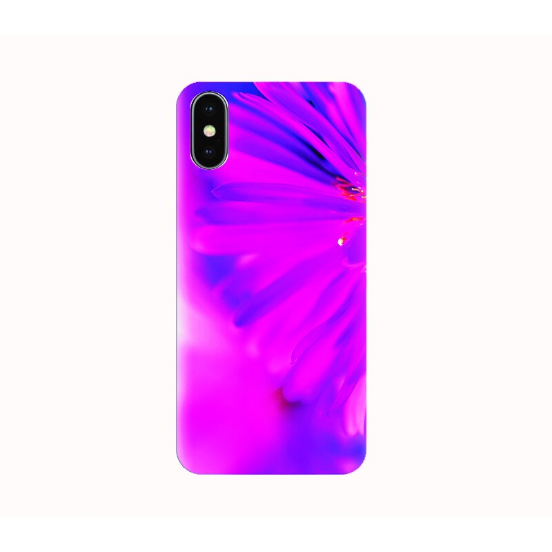 Husa silicon IPHONE X - shaded purple