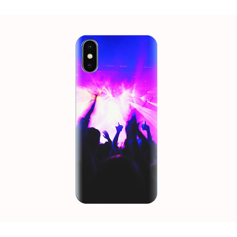 Husa silicon IPHONE X - party