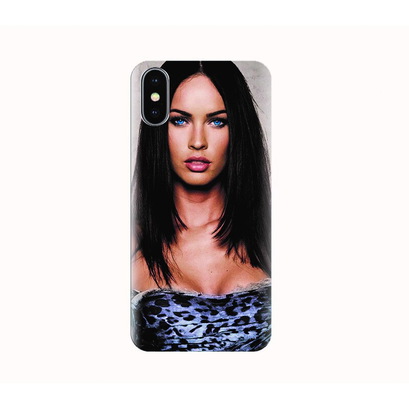 Husa silicon IPHONE X - sexy megan fox