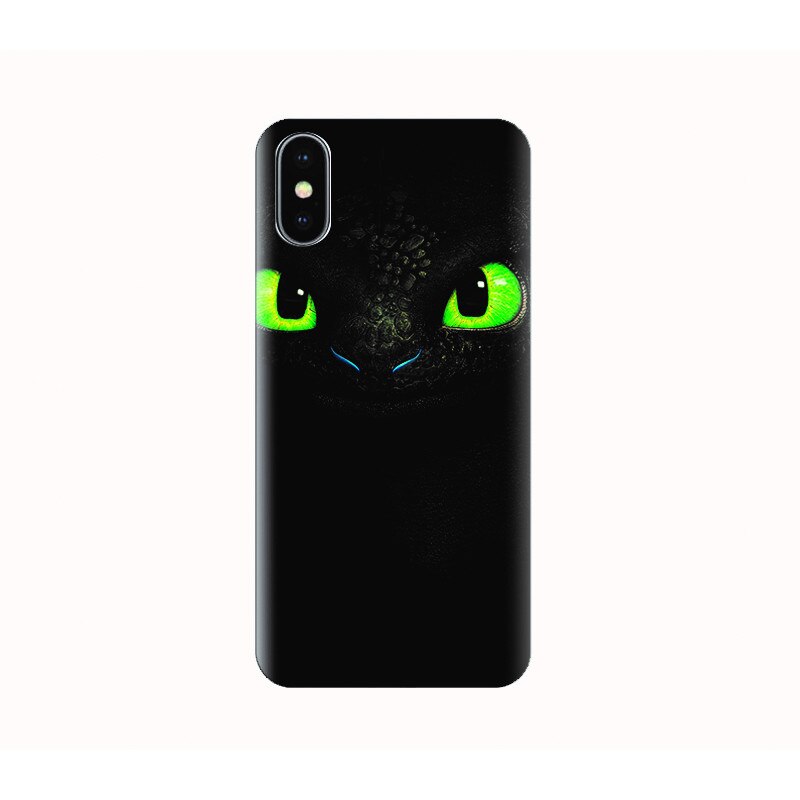 Husa silicon IPHONE X - toothless