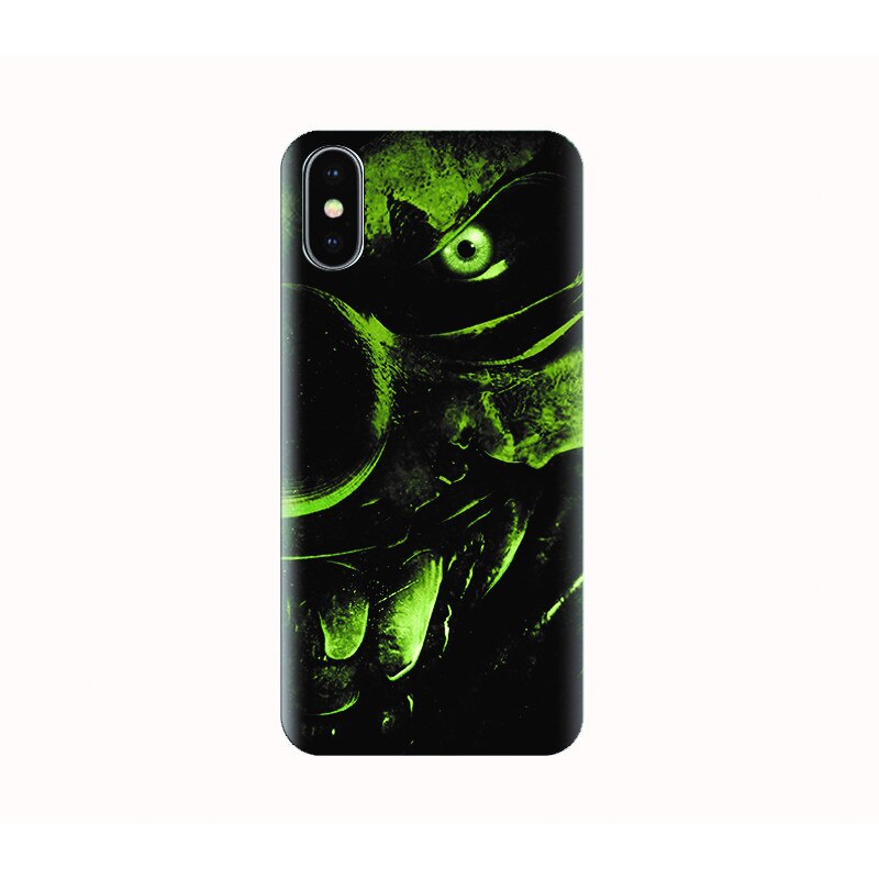 Husa silicon IPHONE X - twisted metal