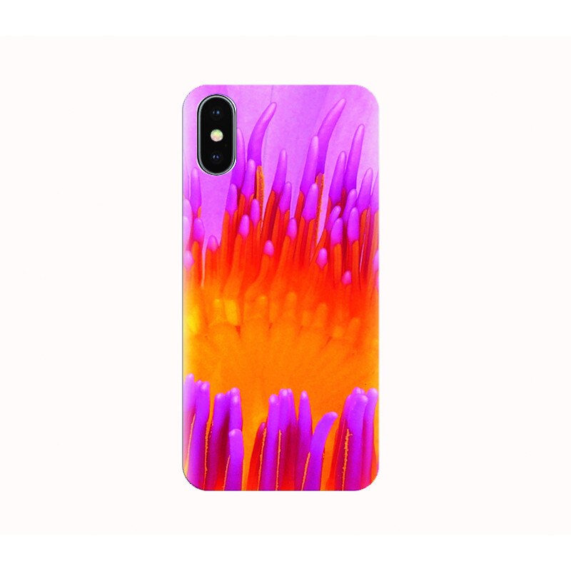 Husa silicon IPHONE X - watercolors